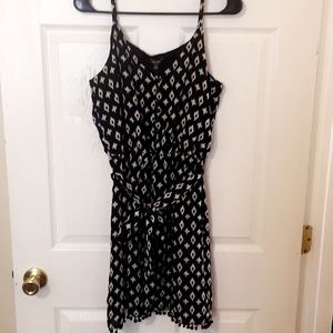 Black and white dress